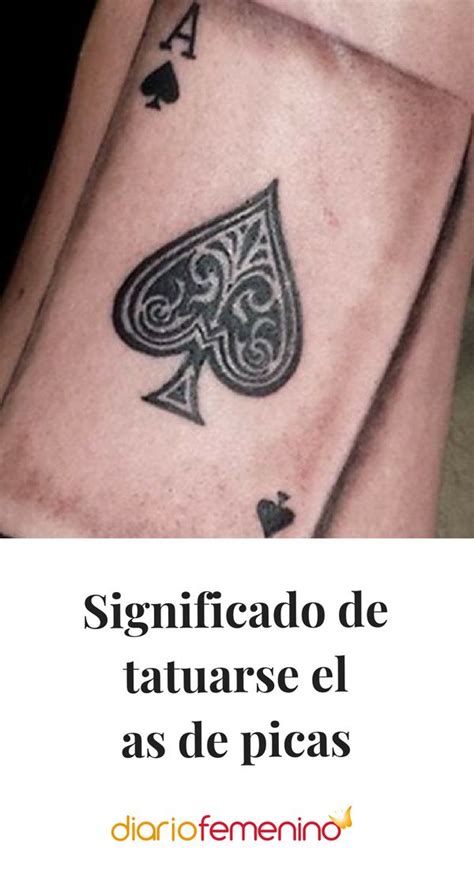 Significado Tatuaje As de Picas > TODOS LOS DETALLES!